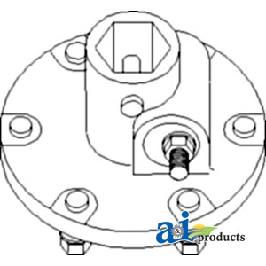 KU50480   Rear Hub Assembly---Replaces H6640-17300